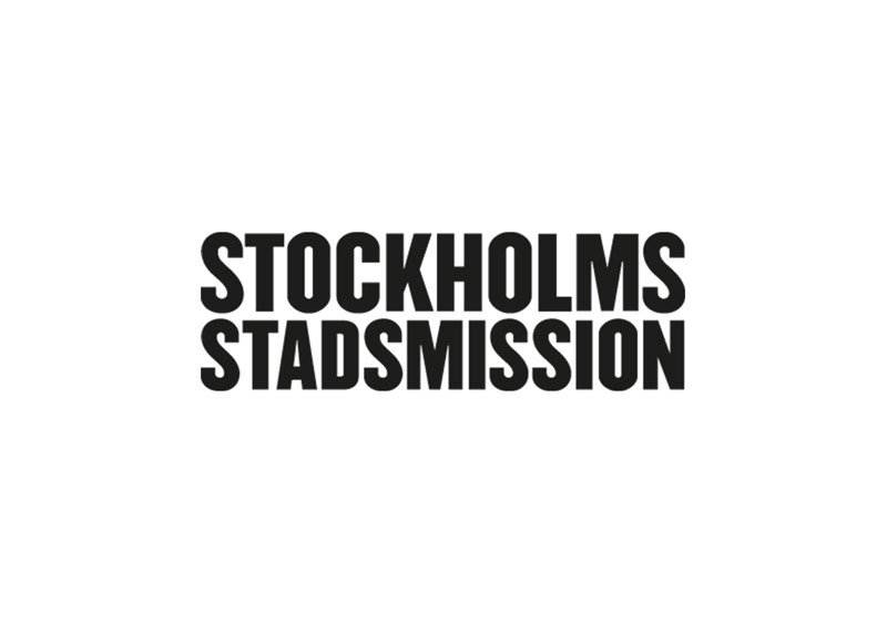 Stockholms stadsmission. Klicka på loggan för att gå till deras hemsida.